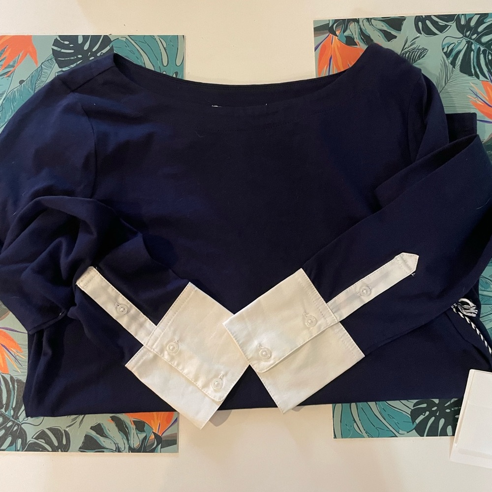 Navy long sleeve